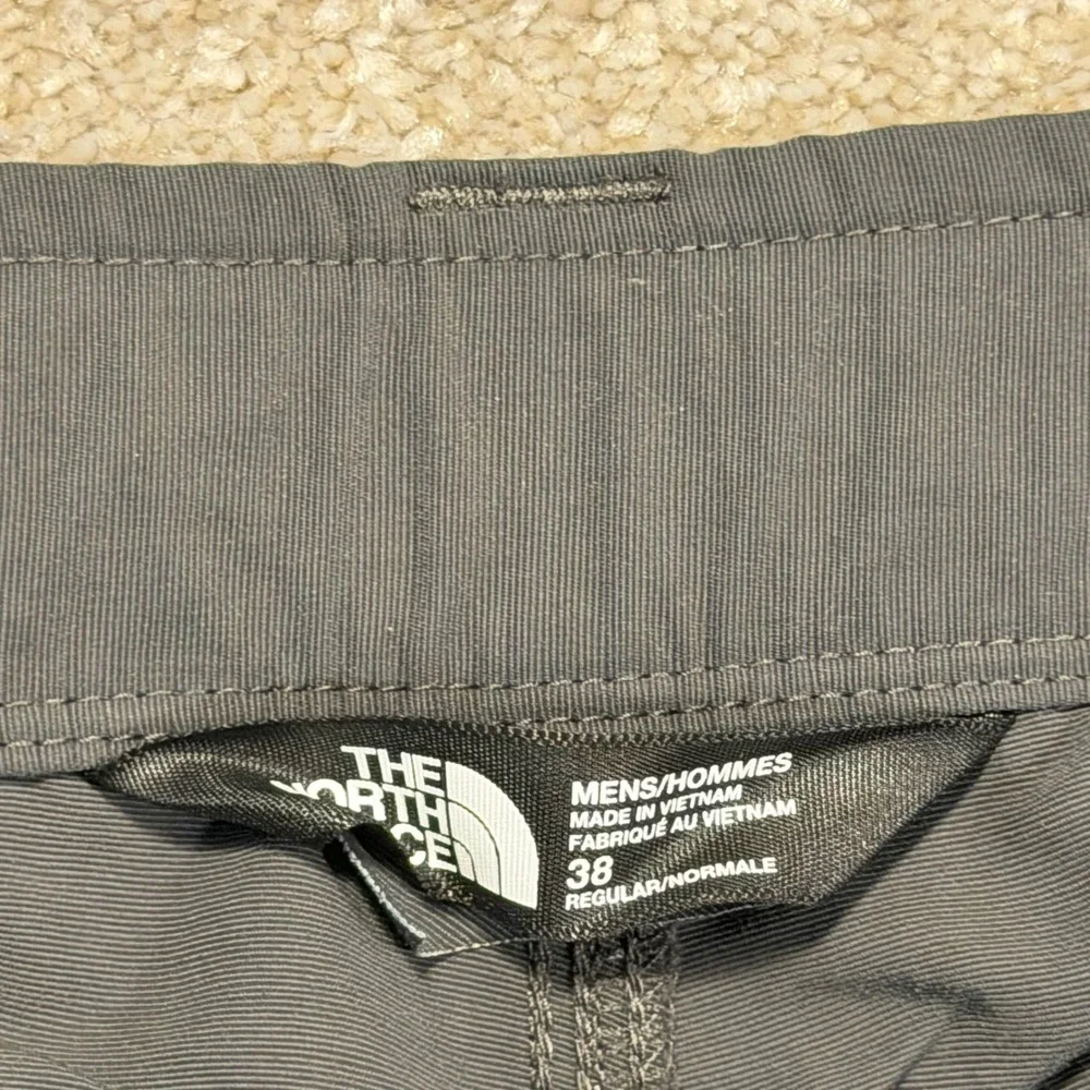The‎ North Face Cargo Shorts Mens 38 Gray Nylon Belted Hiking T338/T738 CFX9